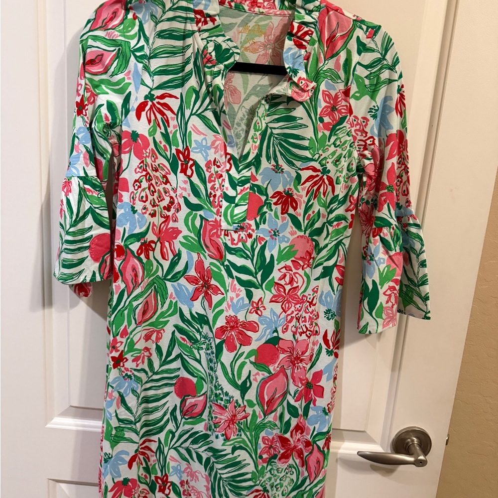 Lilly Pulitzer Hayes Dress in Glowing Gardens